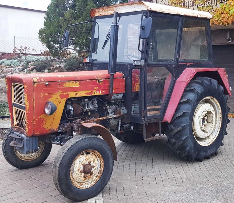 Ursus C-360, C355, C4011 Zarejestrowany, opony tylne 85% + nowa maska