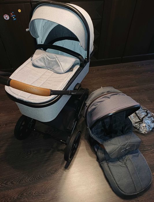 Wózek gondola + spacerówka Muuvo Slick