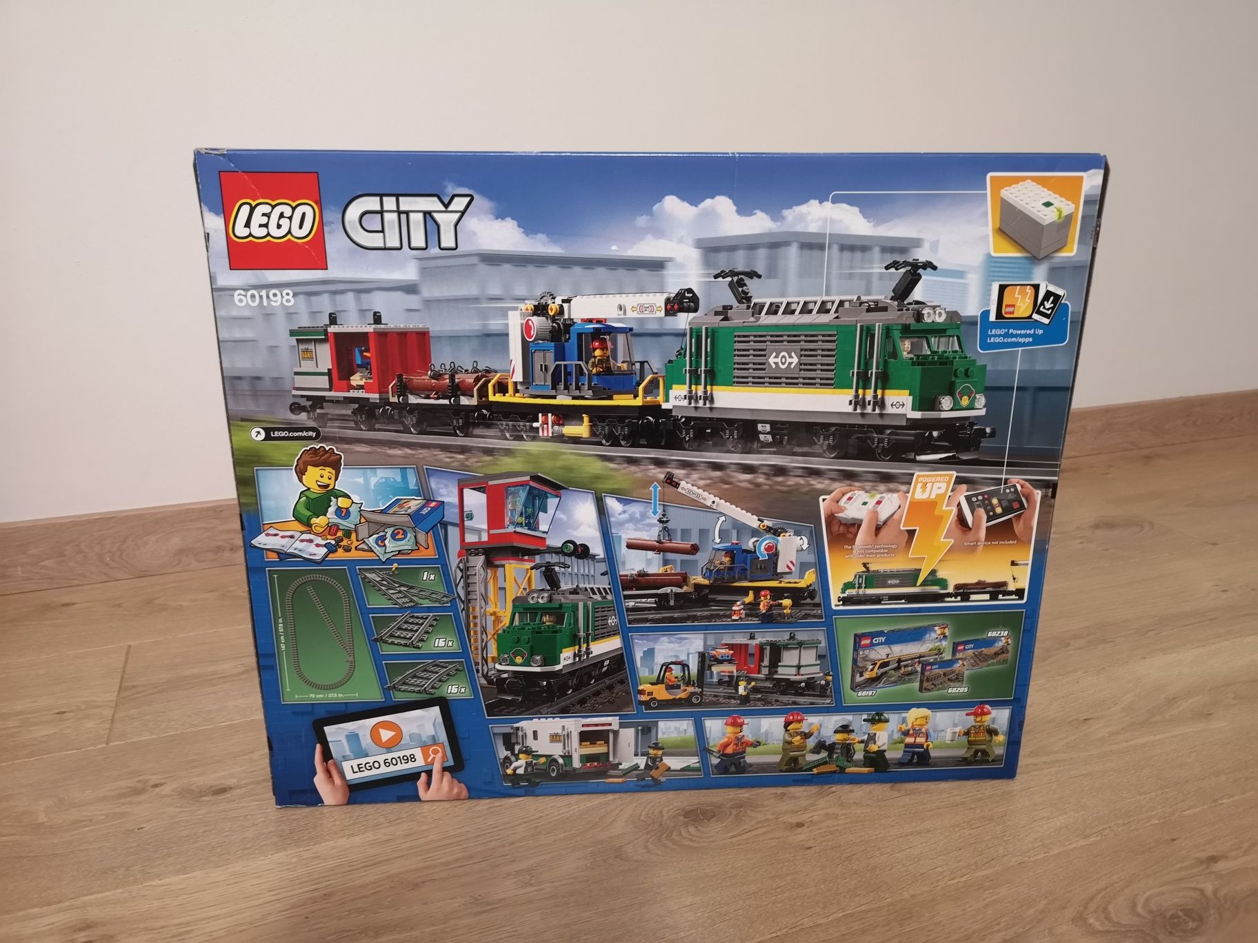 LEGO City 60198 Pociąg towarowy