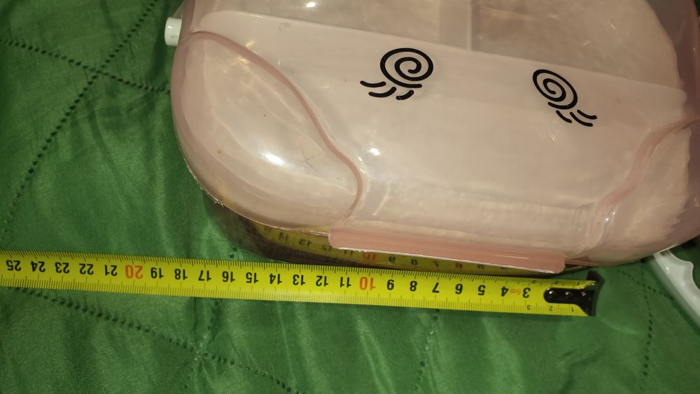 Zestaw pojemników kuferków na drobiazgi świnki różowe