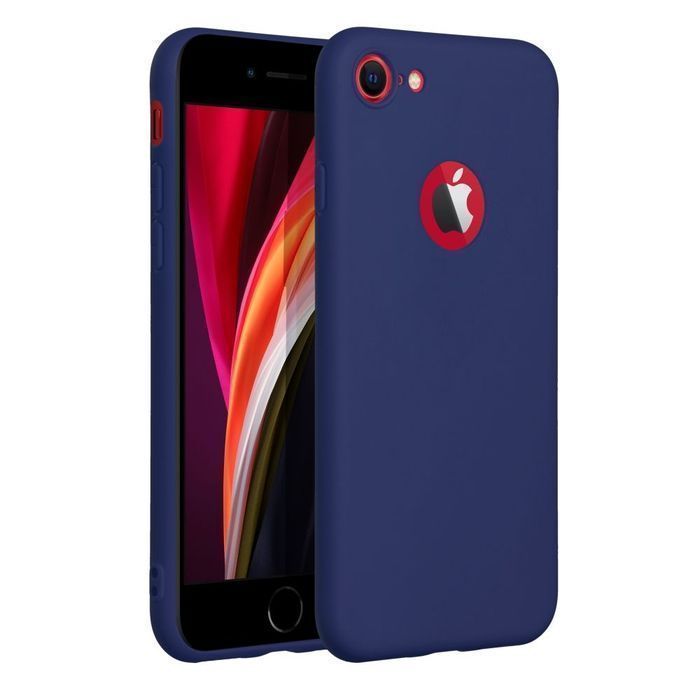 Futerał SOFT do IPHONE 8 ciemny niebieski