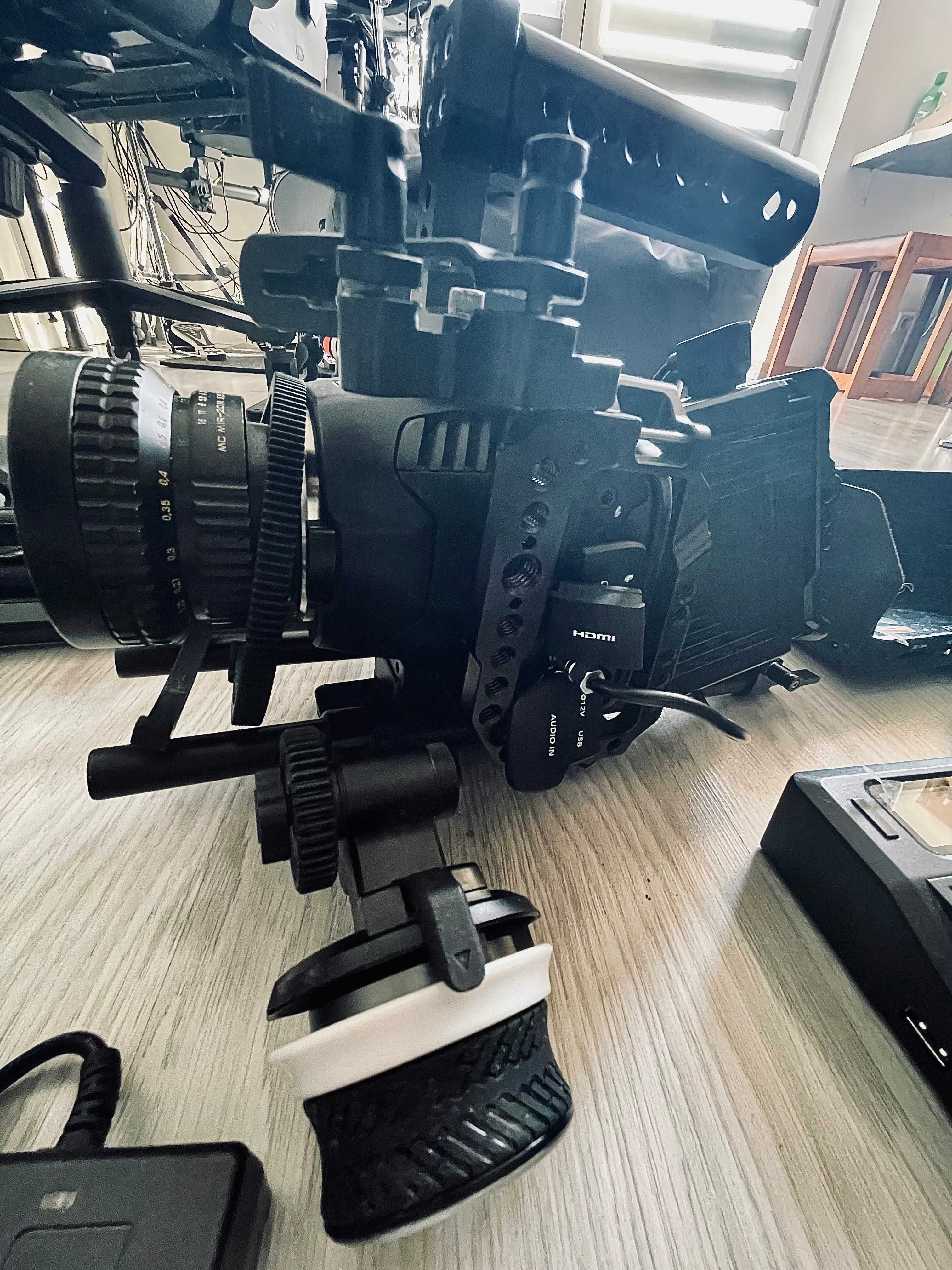 *ZAPROPONUJ CENE* Blackmagic 6k + SmallRig + Oświetlenie + adaptery..