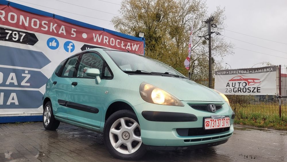 Honda Jazz 1.3Benzyna//Zadbany//Klimatyzacja//Alusy//Zamiana