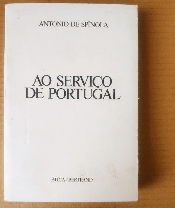 ANTÓNIO DE SPÍNOLA - Livros