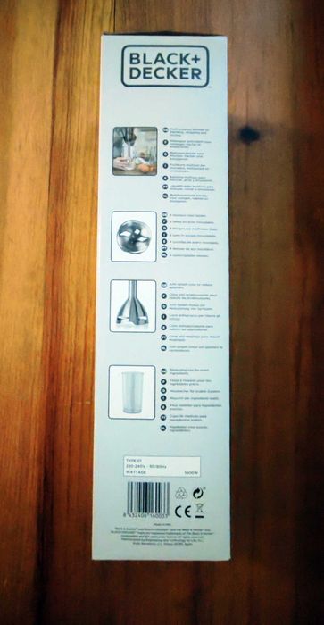 Varinha mágica pé INOX Moulinex - como NOVA - 1000W