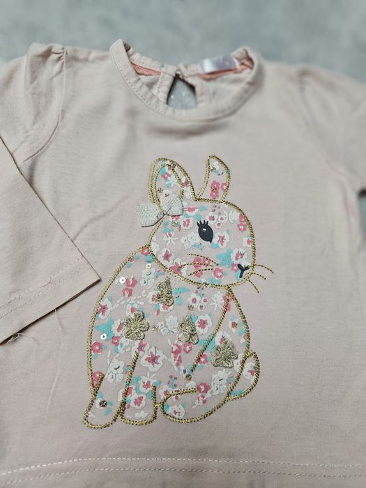 Bluzka z długim rękawem rozmiar 74