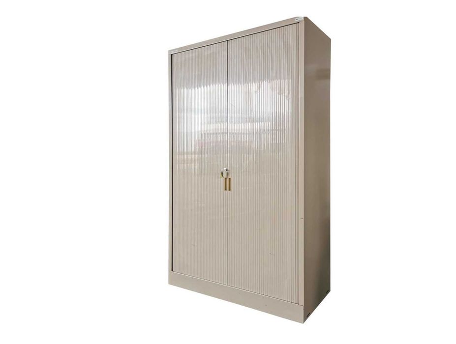 Szafa metalowa 195x120x45 cm warsztat z półkami duża