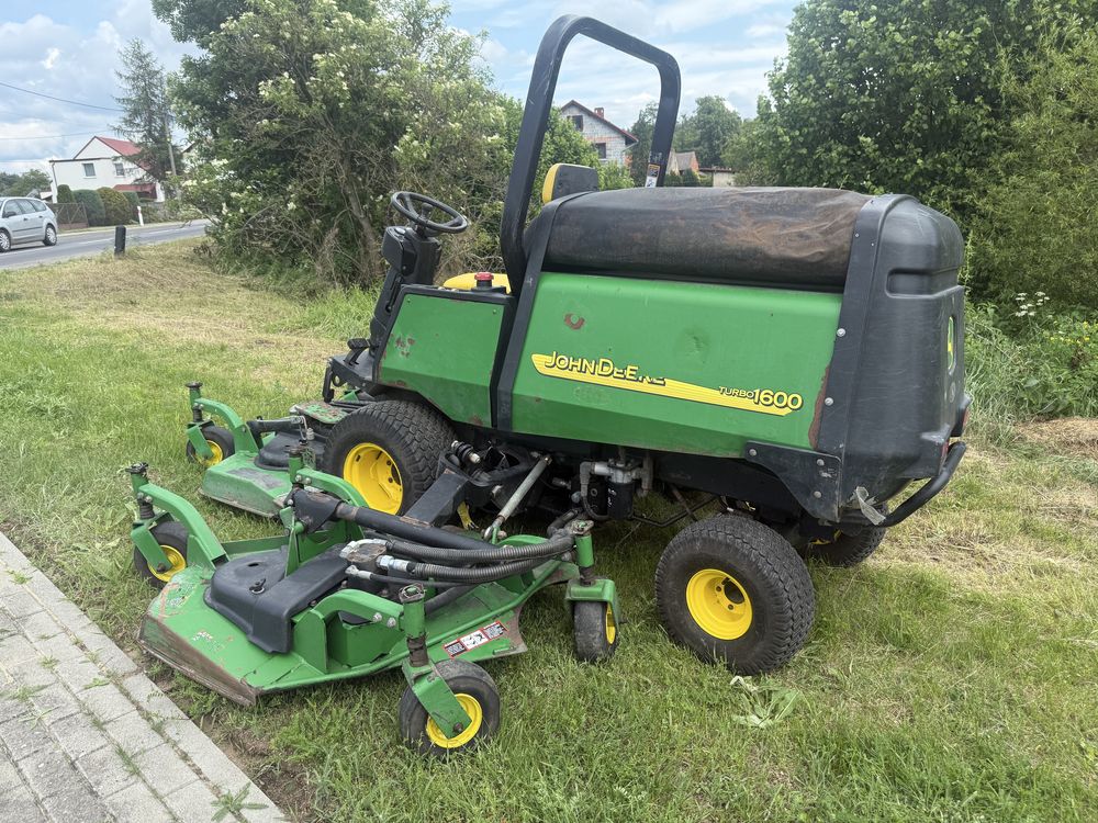 profesjonalny traktorek kosiarka John Deere 1600 turbo