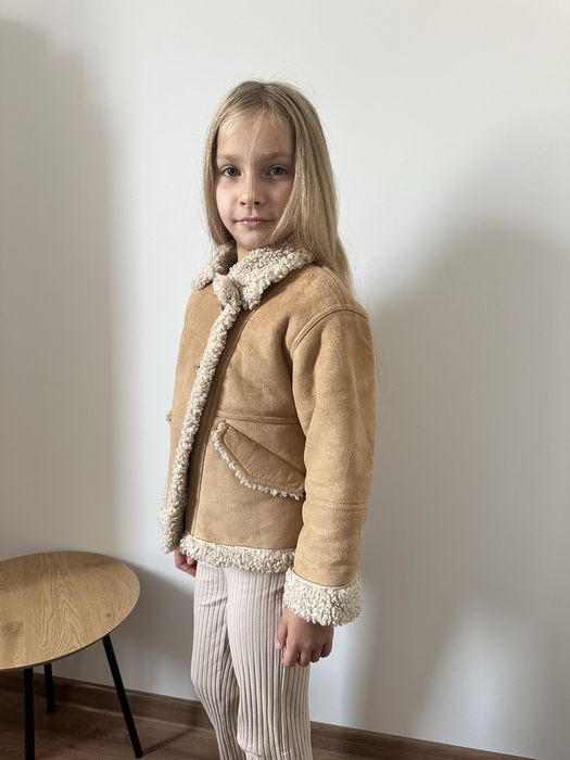 Дублянка дитяча /зара/zara/для дівчинки 7 років