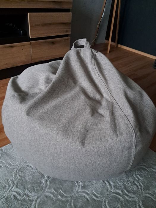 Pufa Worek Sako Siedzisko Pufa do Siedzenia 185L Ad.Con Eco Jasnoszara