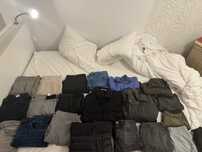 Kit/Pacote Roupas Zara/Tifossi/Pullbear/Massimo!Tudo por 120 euros!