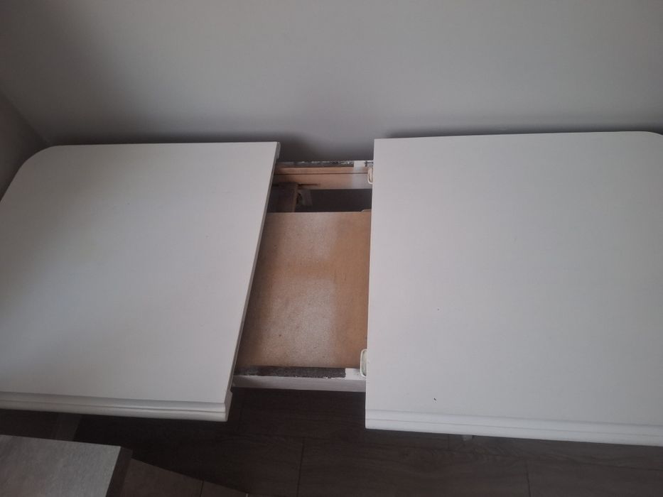 Biały stół 1,40 x 70cm