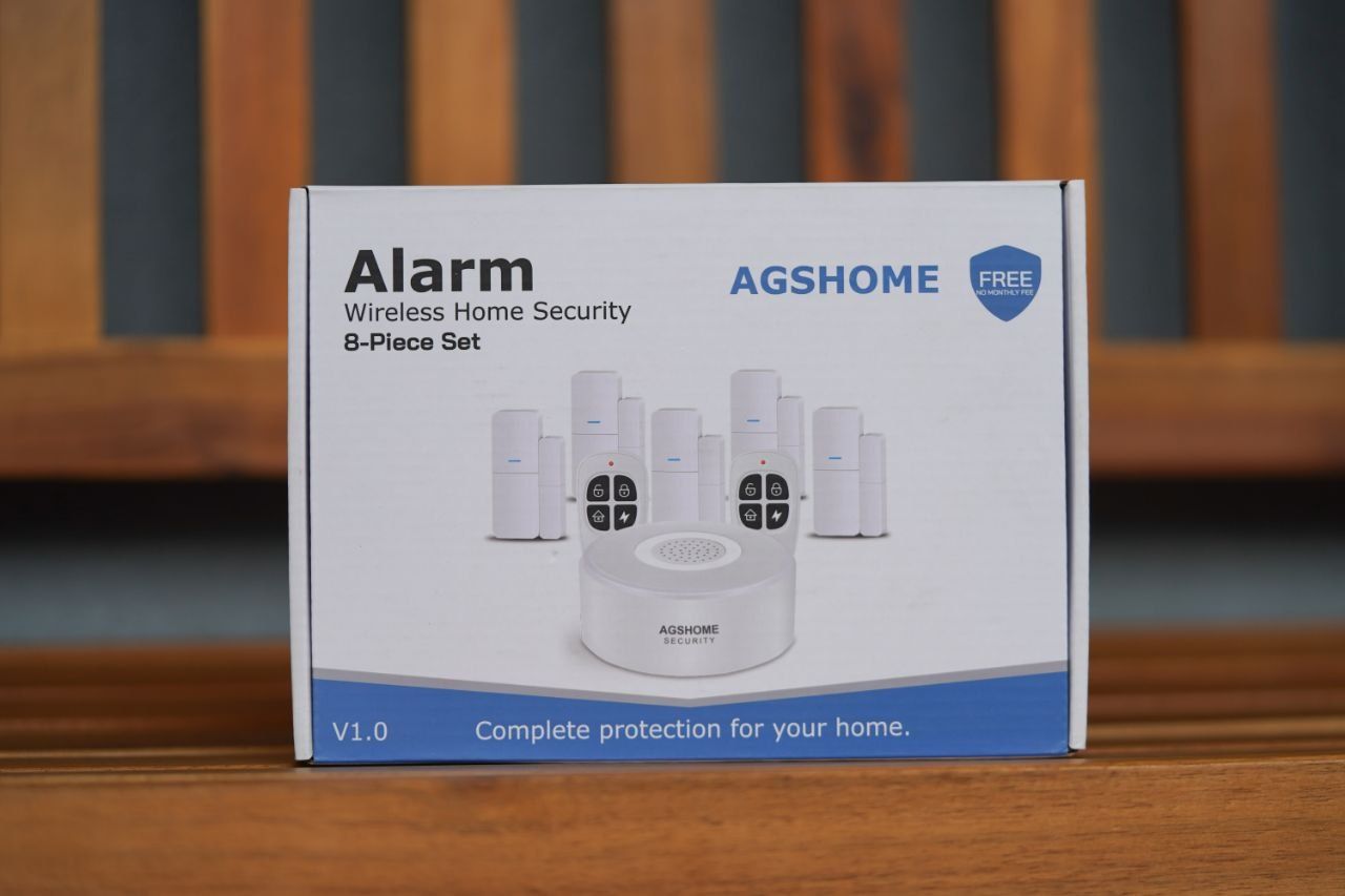 Беспроводная сигнализация AGSHOME — Wi-Fi, датчики движения, оповещени