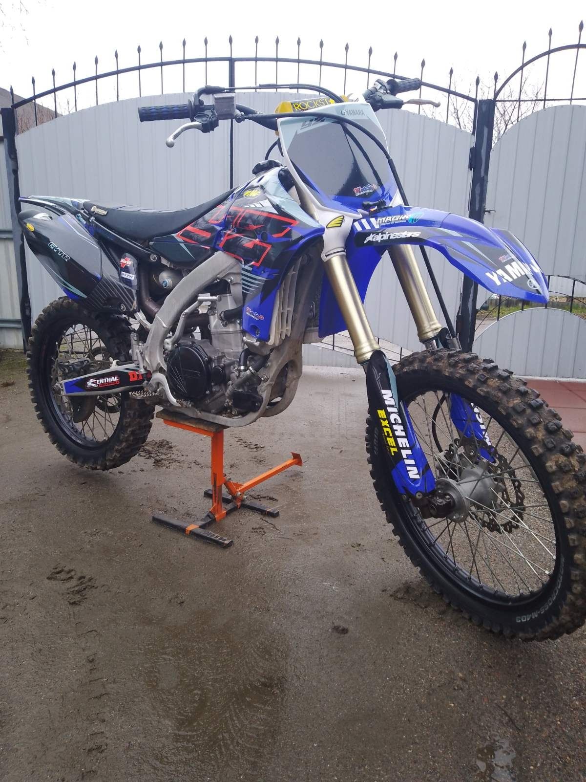 Ямаха yz450f 2012