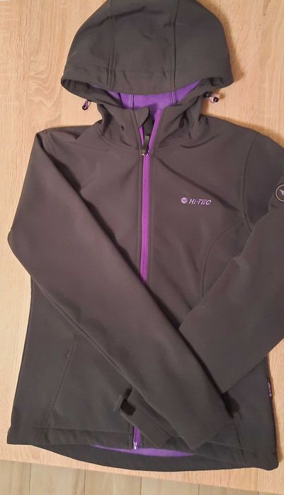 Hi-tec Kurtka damska LADY CARIA II SOFTSHELL moon grey/lavender r. S