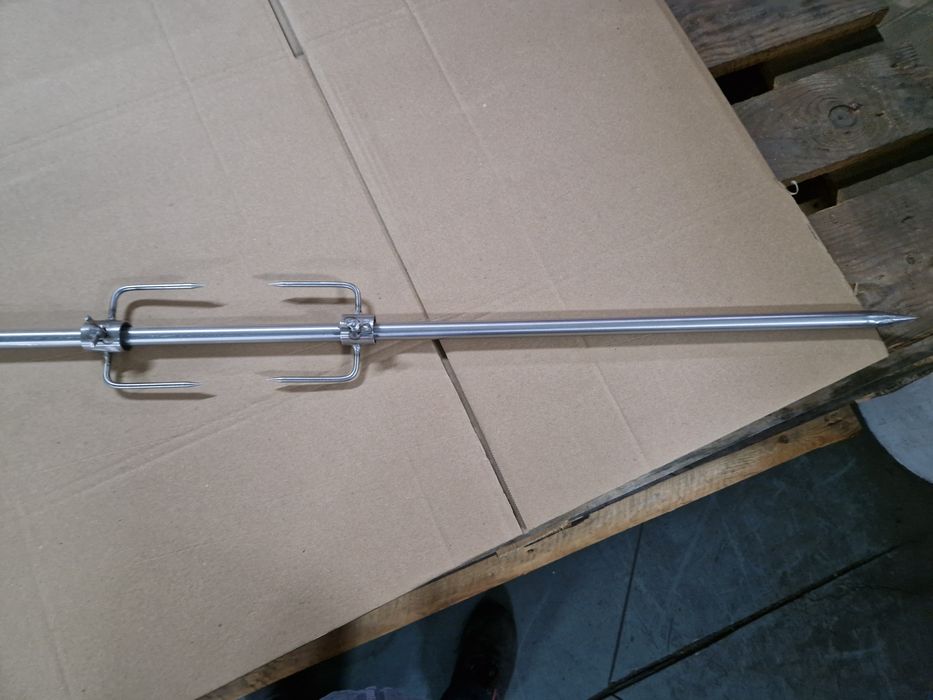 Espeto de leitao inox 1.20 metro