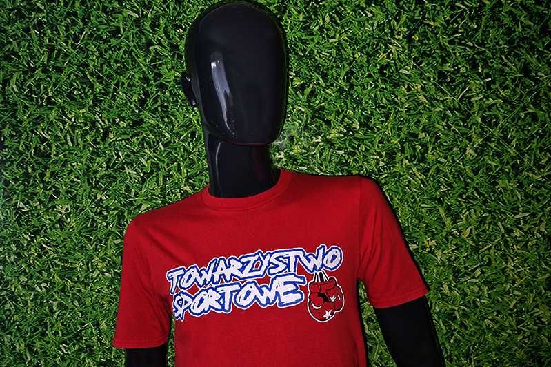 T.S. Wisła Kraków koszulka bawełniana Official Store rozmiar: S/M