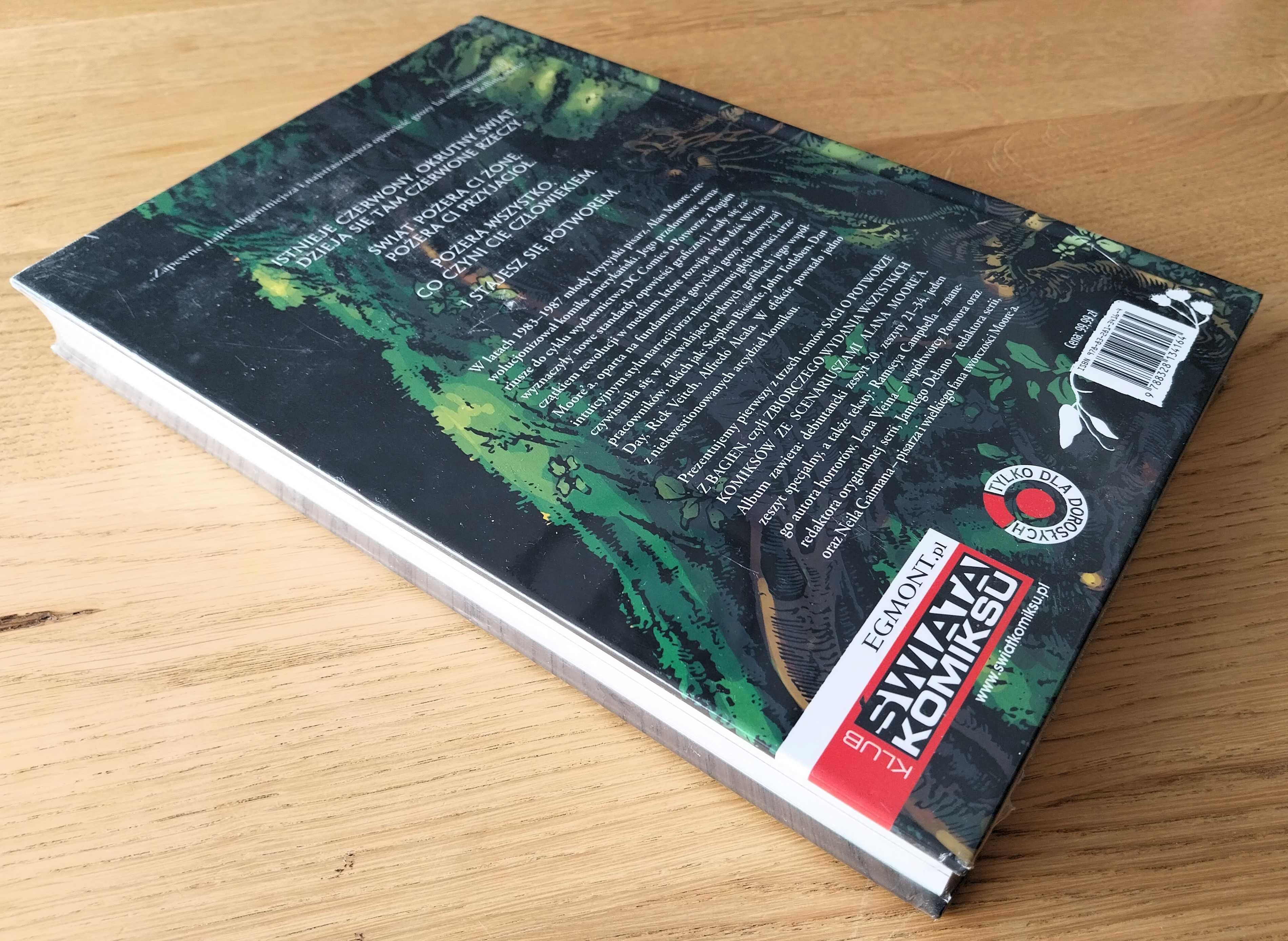 Saga o potworze z bagien - Alan Moore - Tom 1 - NOWY Folia