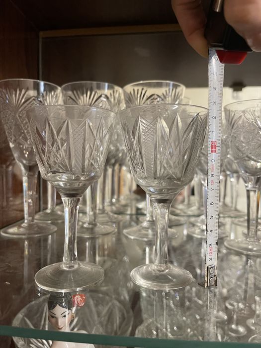 Продам хрустальные бокалы ,рюмки