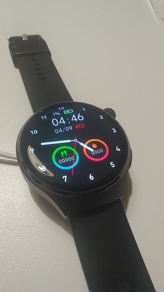 Smartwatch pomiar ciśnienie tętna glukozy!