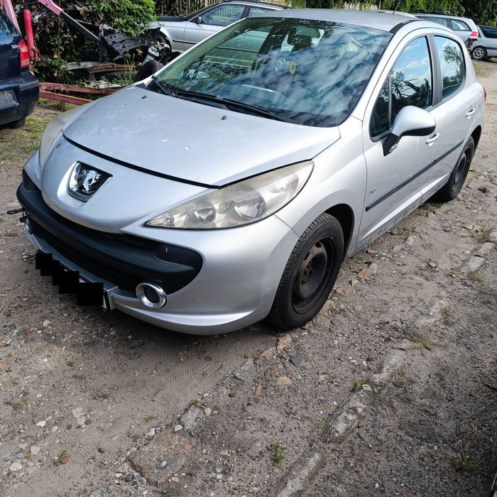 PEUGEOT 207 silnik skrzynia biegów maska zderzak błotnik reflektor