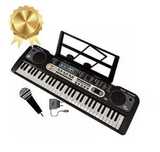 Keyboard IDEALNY DO NAUKI 61 klawiszy zestaw pianino