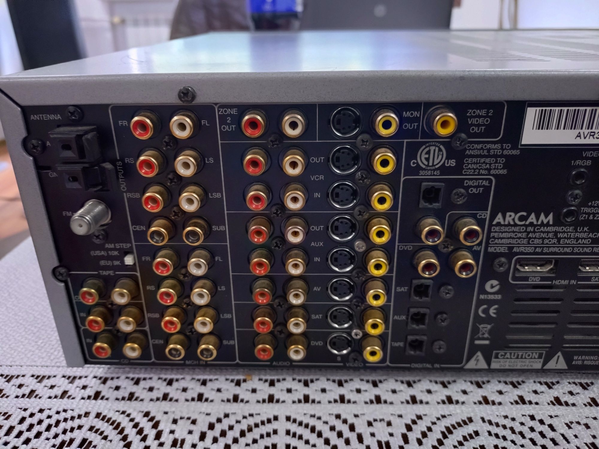 ARCAN AVR350 Amplituner wzmacniacz kino domowe hdmi optyk Wysyłka