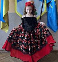 Дитячий карнавальний костюм Циганка, Кармен - 6-8 років