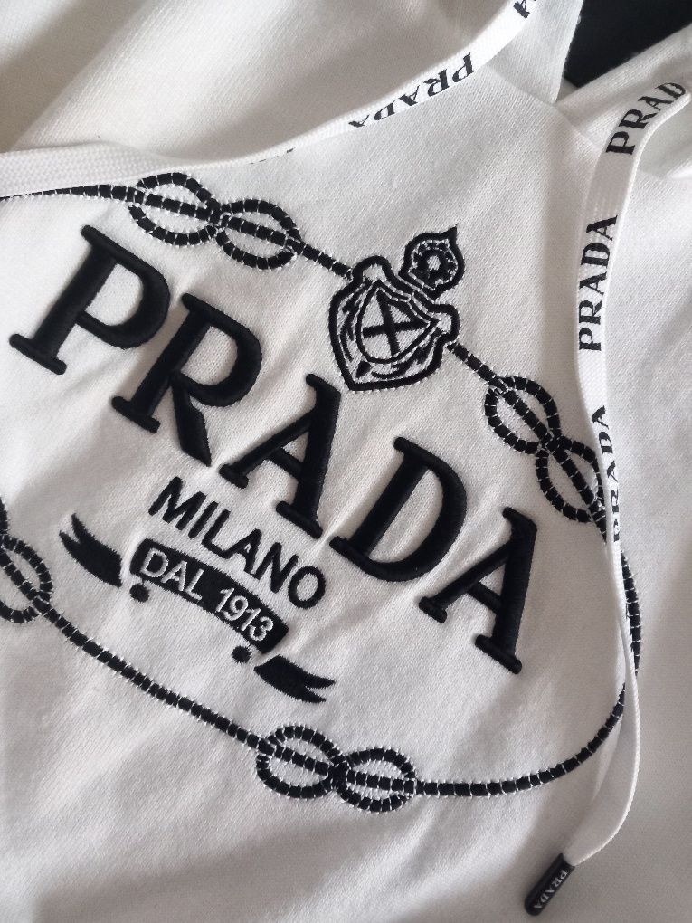 Prada komplet damski s/m nowy saszetka