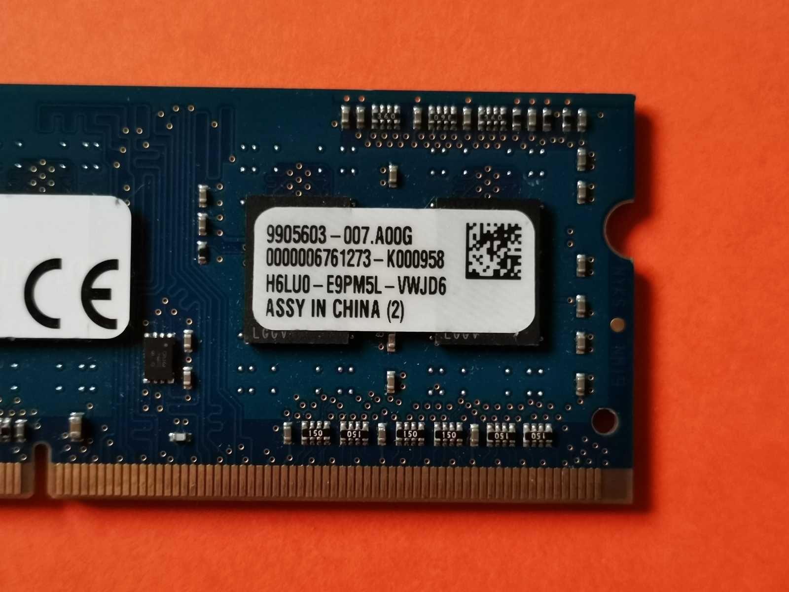 DDR3 4GB KingSton 12800 L