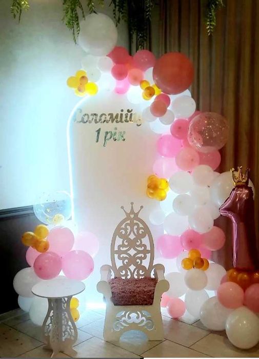 Оренда фотозон, аксесуарів на день народження