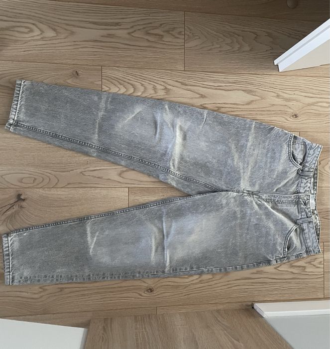 Szare jeansy jak nowe