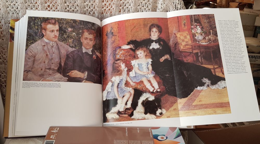 Impressionismo / Pós- Impressionismo / Renascimento - 3 livros  novos