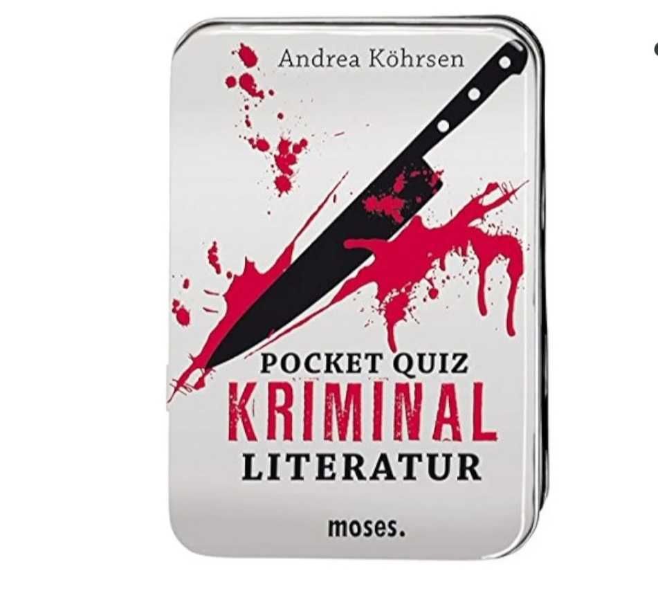 Кишенькова вікторина: Кримінальна література  на німецькій мові