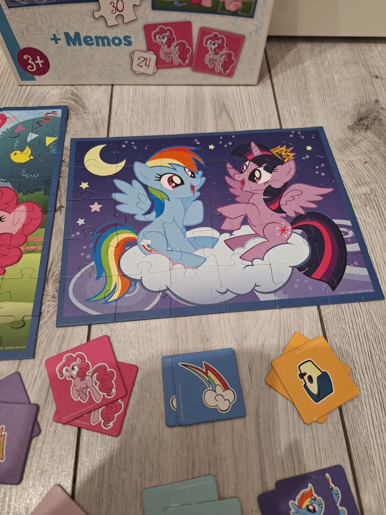 Puzzle my Little Pony + memory 24 szt