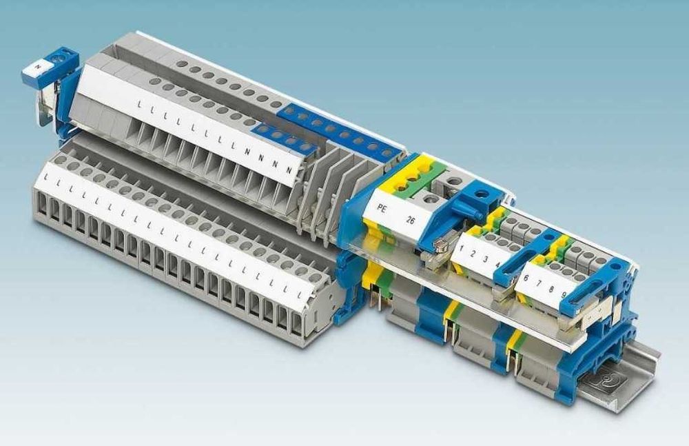 Złączka Szynowa 50szt. STI 4-PE Phoenix Contact ZUG SIMET WAGO Pokój