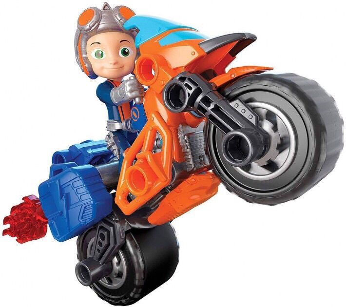 Игровой набор Rusty Rivets фигурка с мотоциклом Supermoto