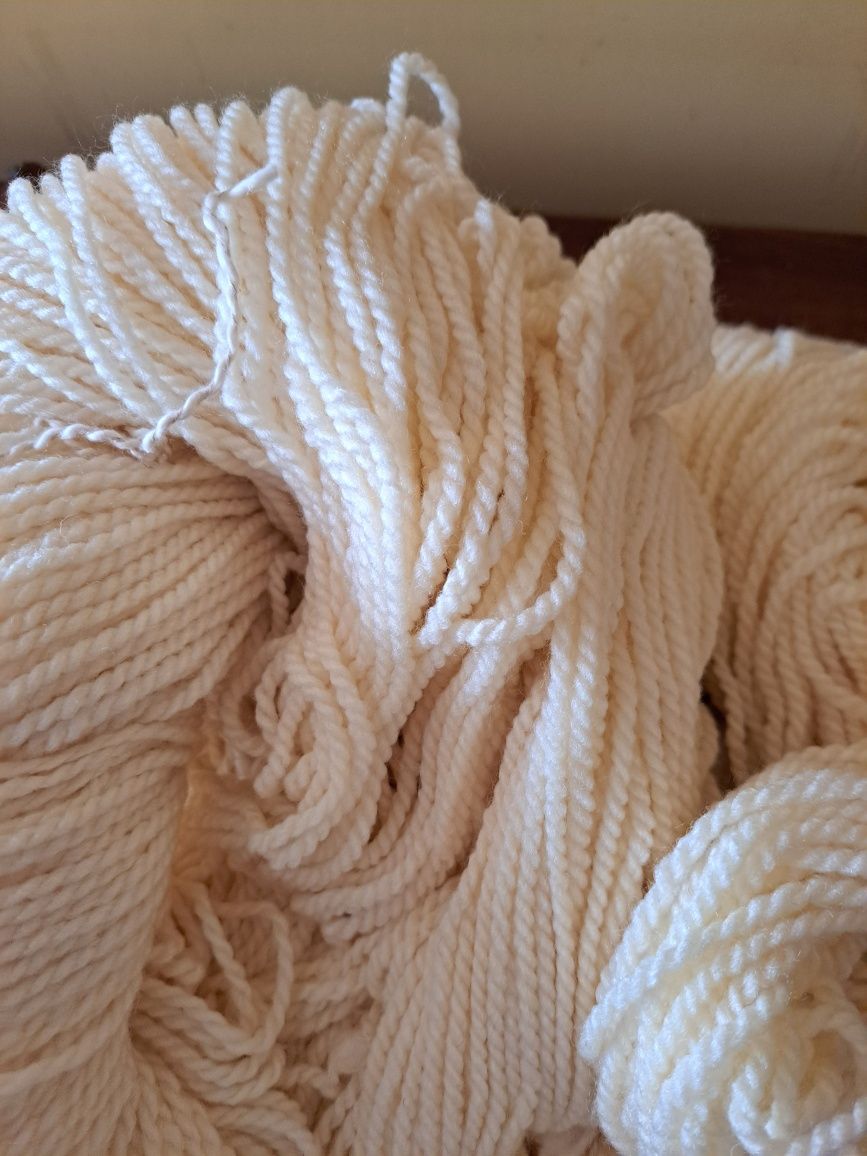 Fio de algodão para tricotar