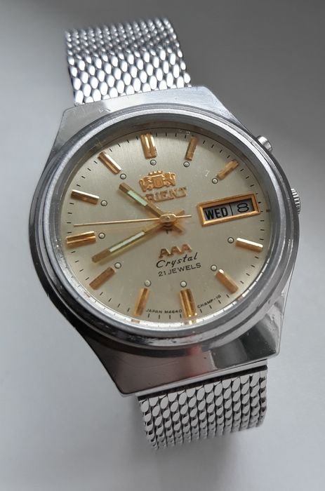 Zegarek meski Orient Crystal Automatic  21 jewels