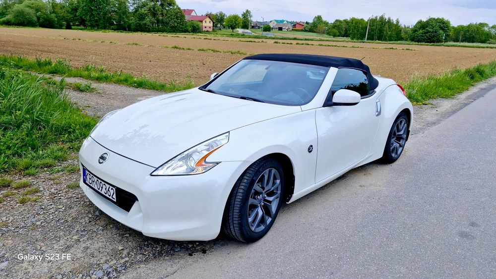 Nissan 370 Z 370z kabriolet cabrio 67 tys km zamiana motocykl quad
