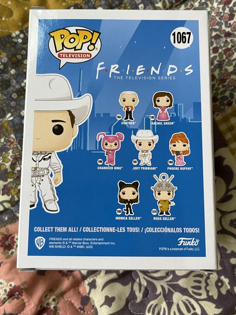 Figurka Funko Pop seria Friends Joey Tribbiani nr1067
Joey Tribbiani n