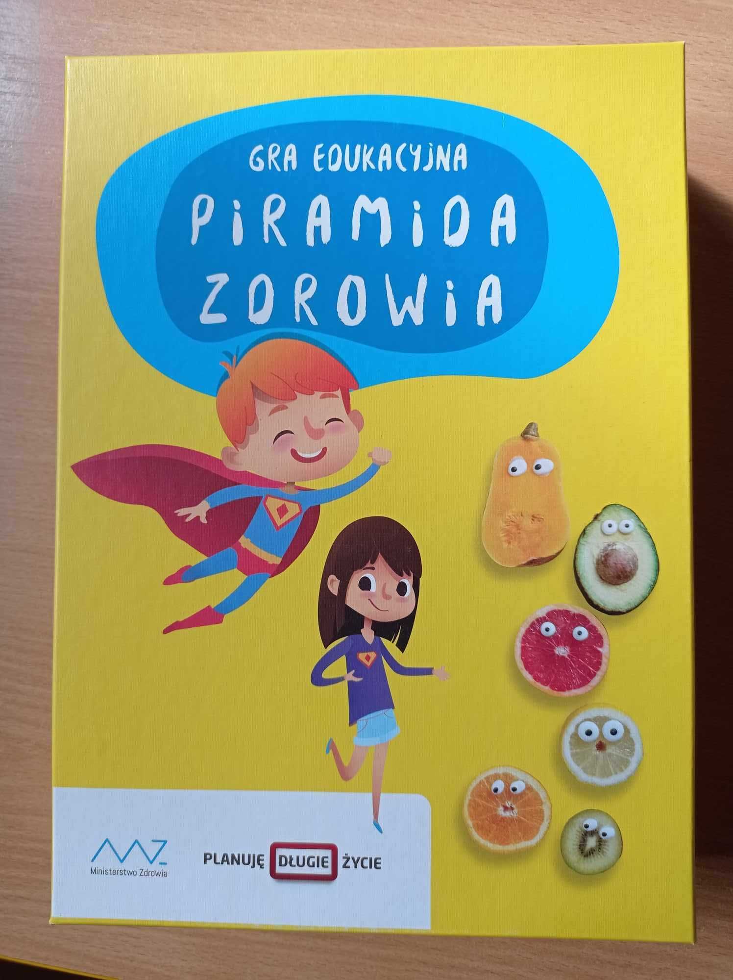 Piramida zdrowia Gra edukacyjna