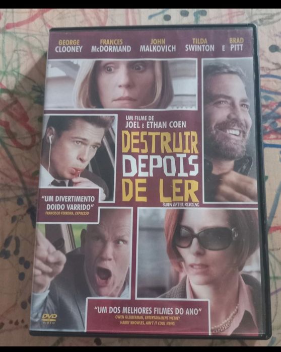 DVD destruír depois de ler