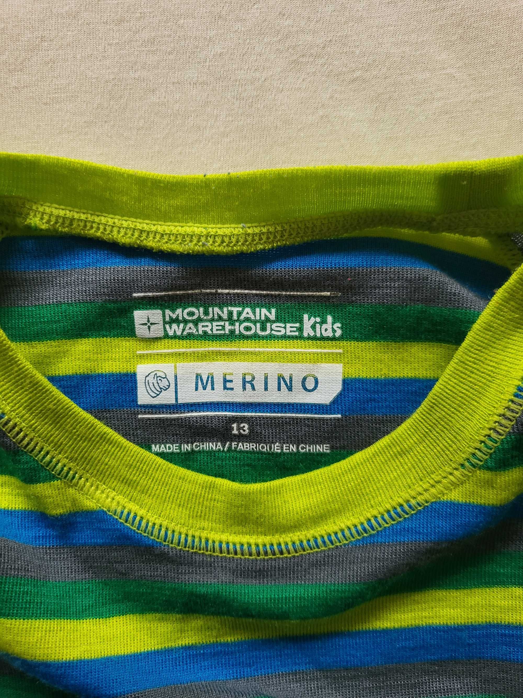 Bielizna termoaktywna merino dla dzieci - bluzka