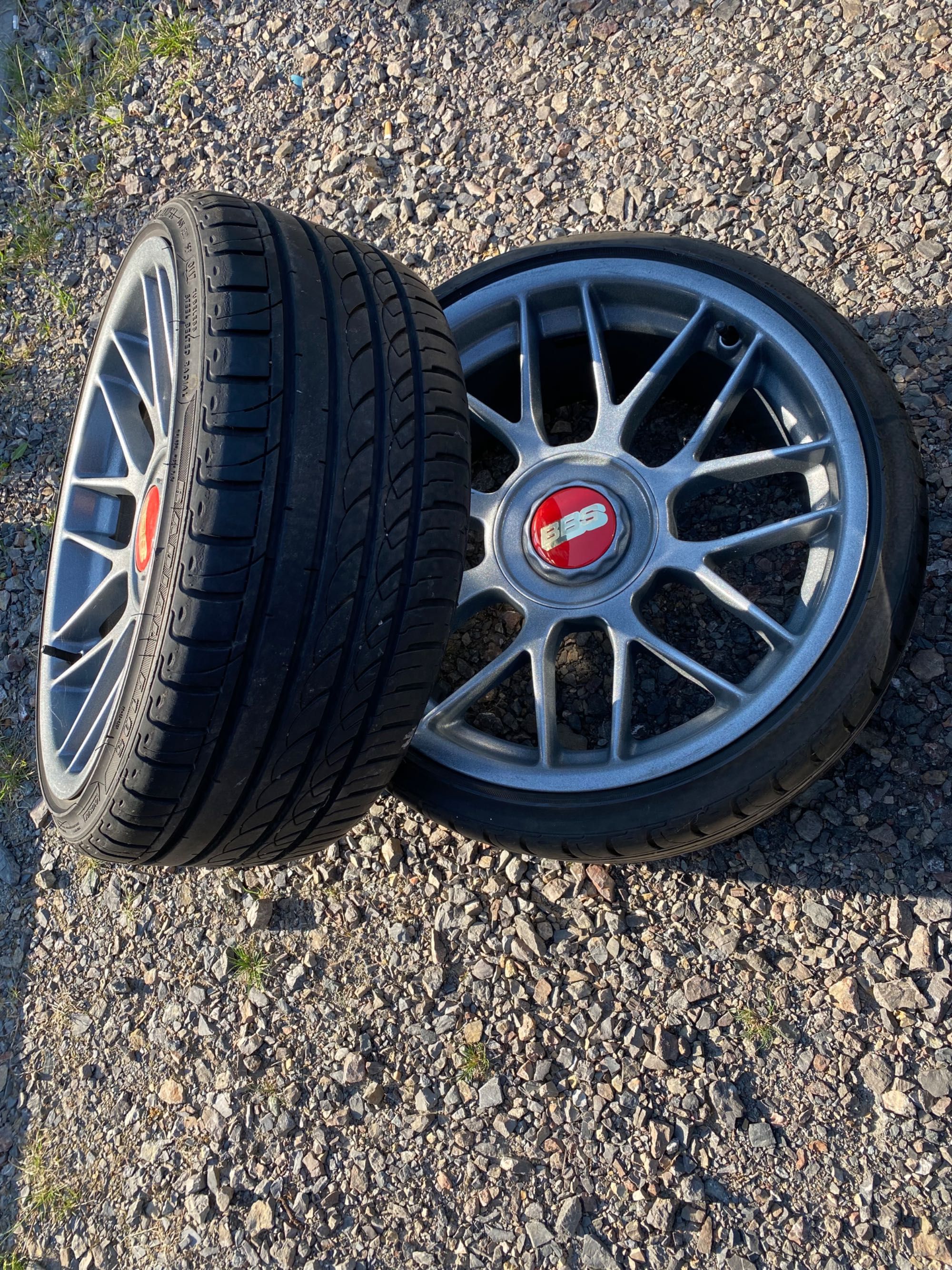 BBS RC300 felgi z oponami.