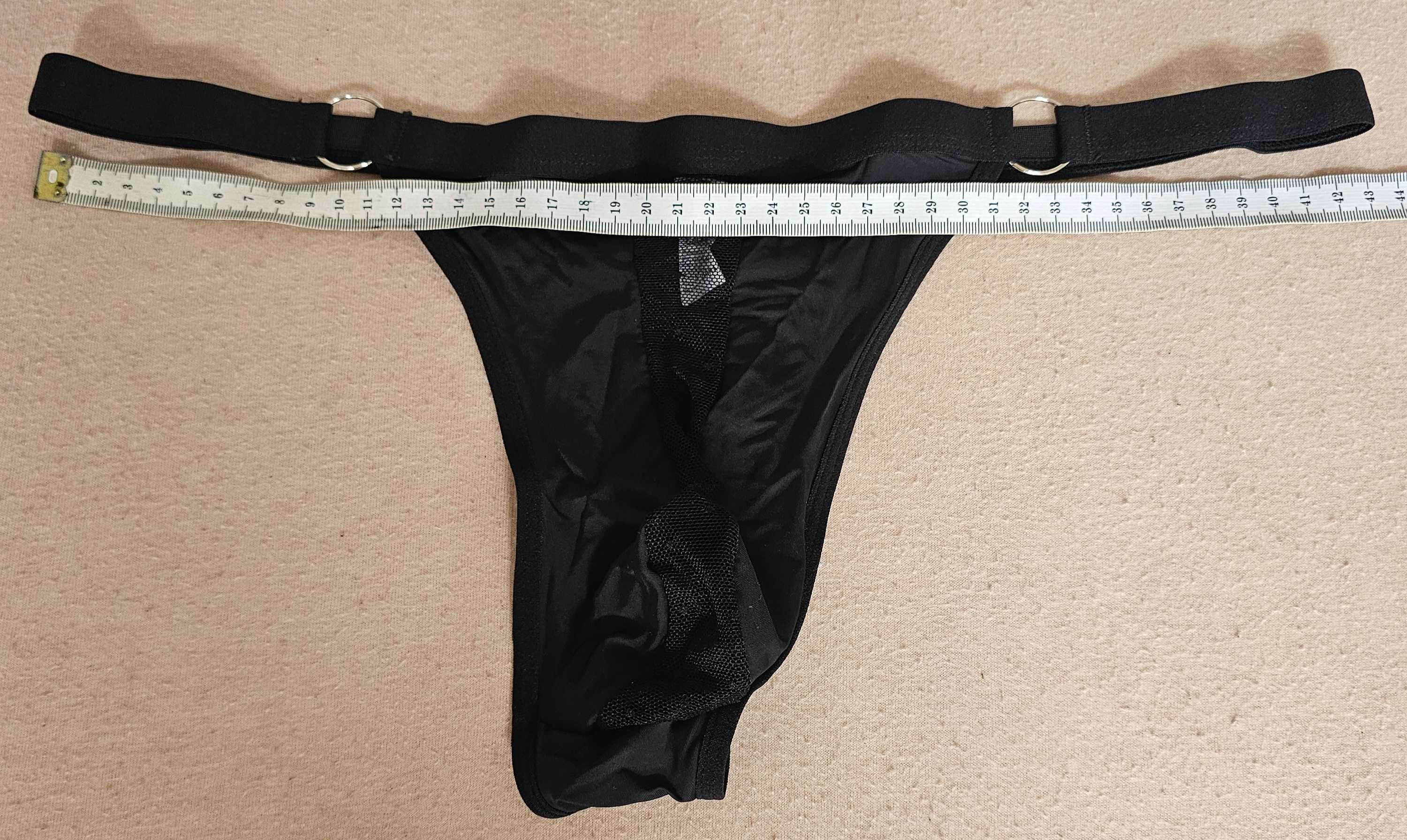 Majtki męskie stringi XXL