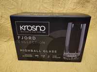 Szklanki do drinków napojów Fjord KROSNO 6x350ml nowe