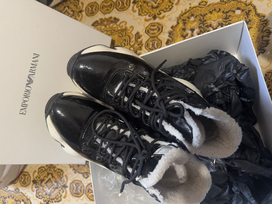 Зимові ботинки Emporio Armani оригінал 39