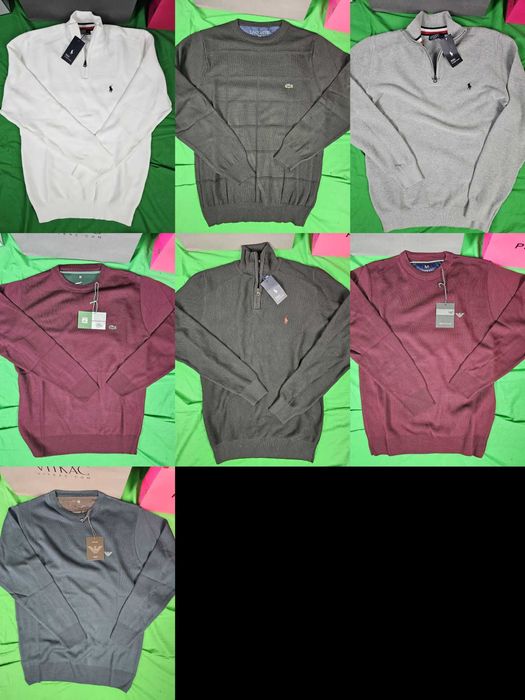 Sweter męski ralph lauren rozpinany Lacoste nowość sweterek