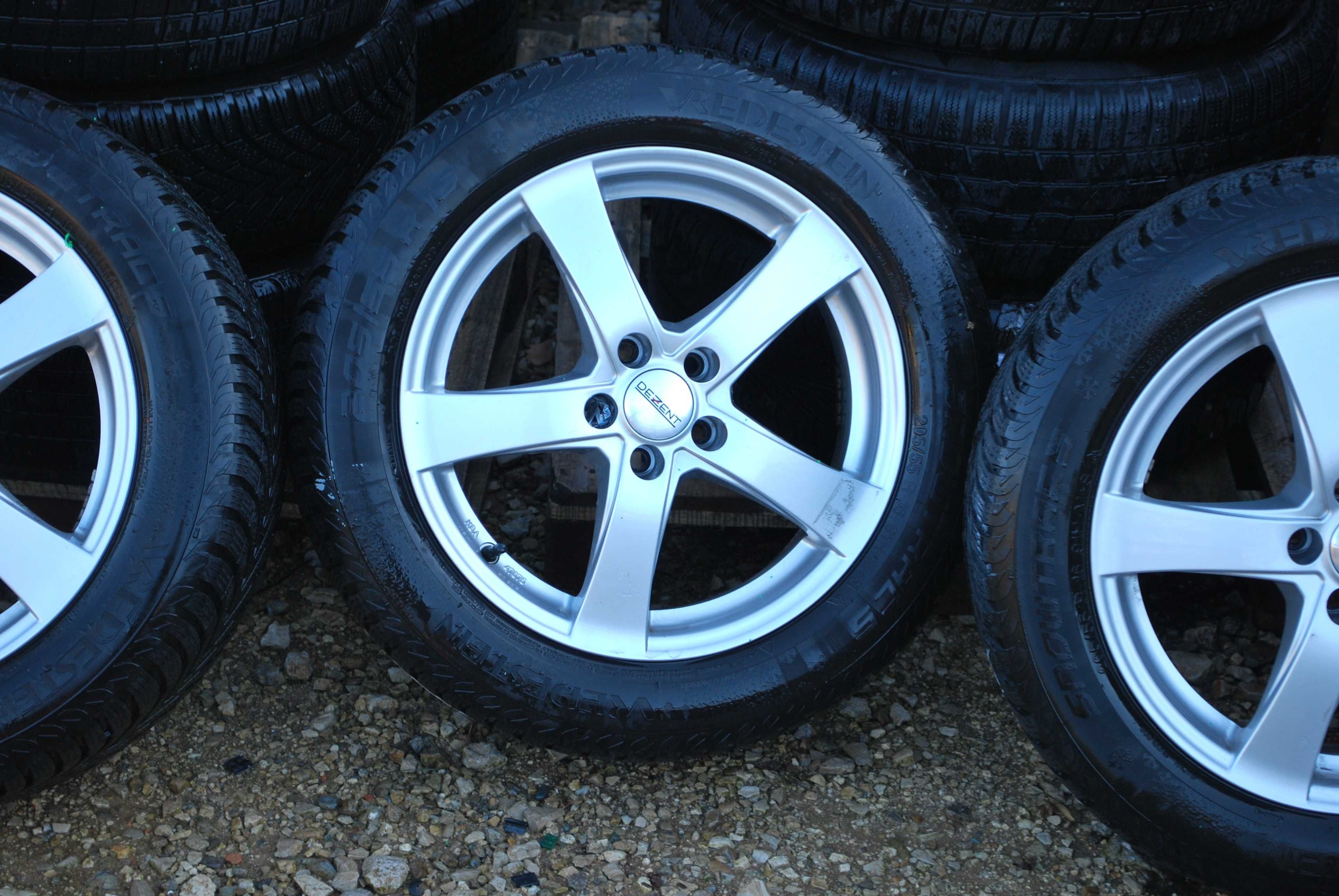 Koła 205/55 R16 5x100 Alufelgi + zimówki Skoda VW Seat Audi